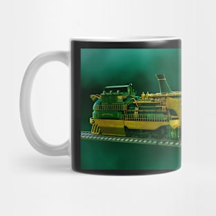 Fantasy steampunk train Mug